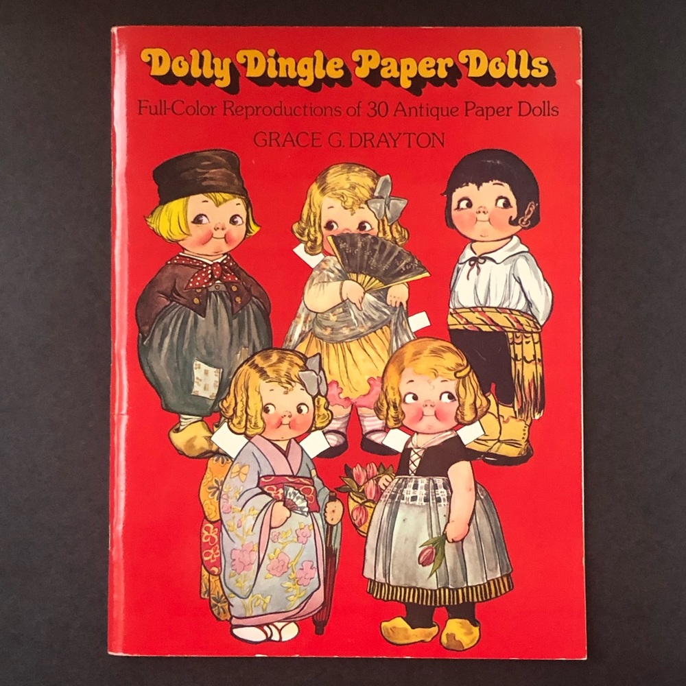 Dolly Dingle Paperdolls (reproduction) Like New!